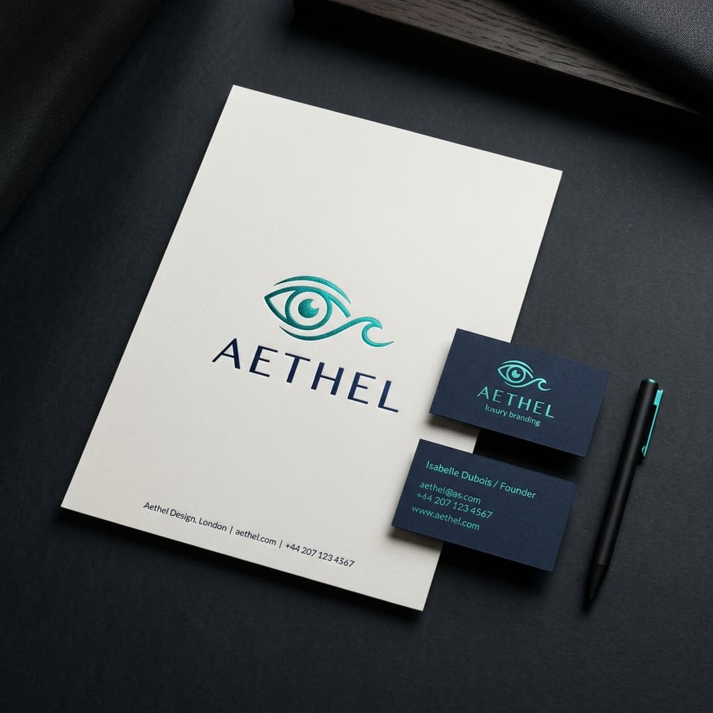 Logo & cartes — cabinet d'eau